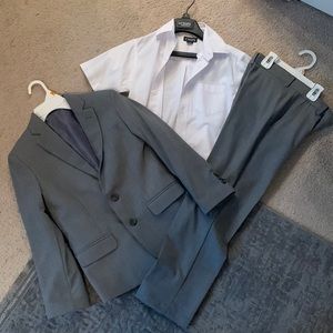 NWOT Calvin Klein and chaps youth boys size 8 dress suit (3)